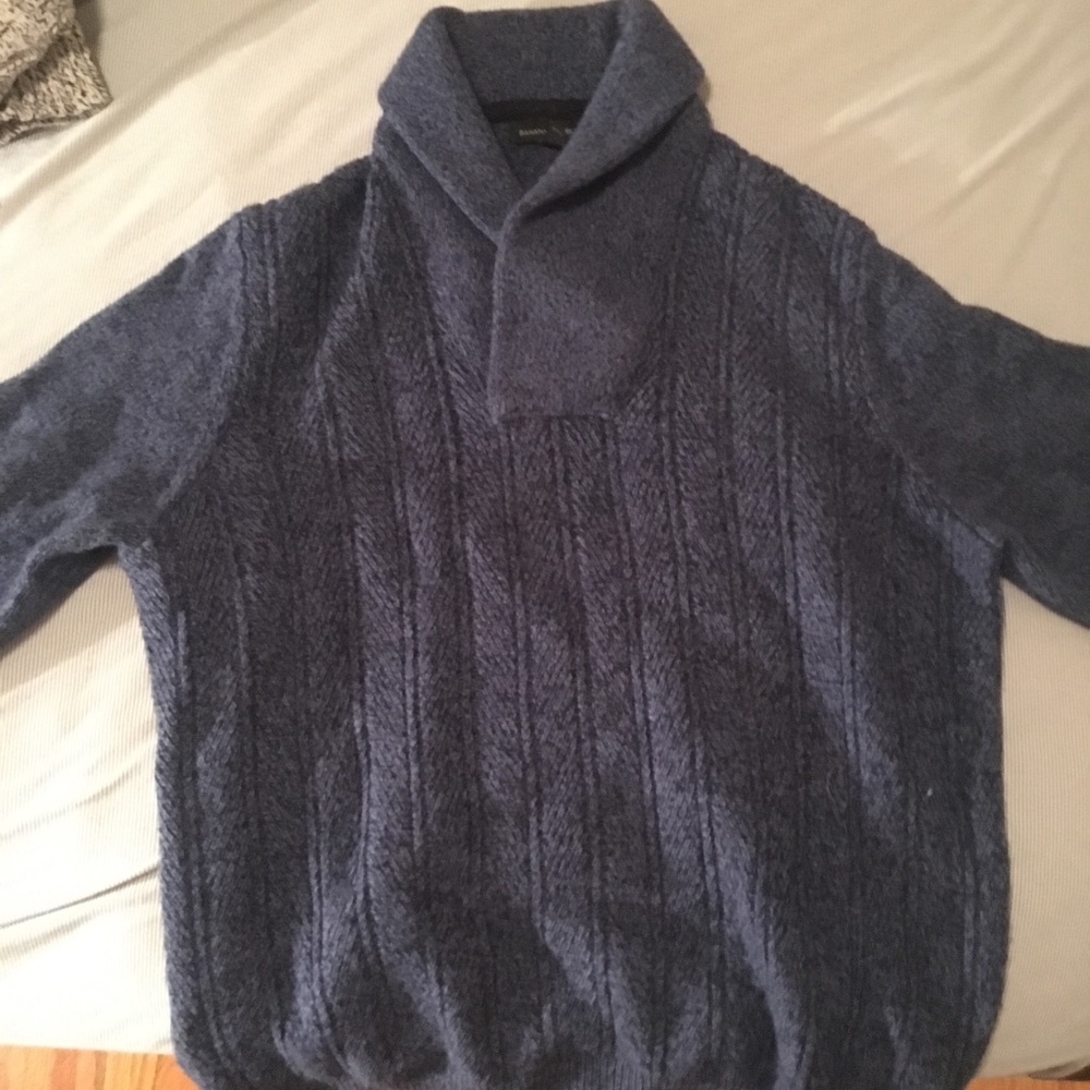 Banana Republic shawl knit sweater